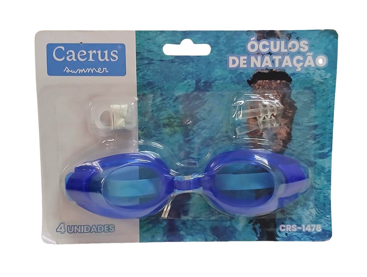 OCULOS DE NATACAO C/PROTETOR DE OUVIDO E NARIZ 